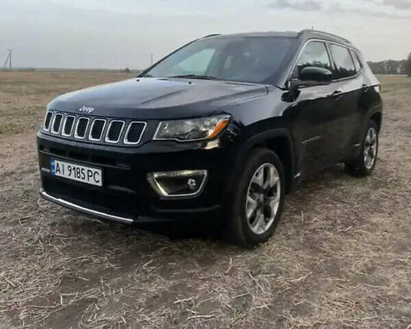Черный Джип Компас, объемом двигателя 2.36 л и пробегом 105 тыс. км за 14300 $, фото 1 на Automoto.ua
