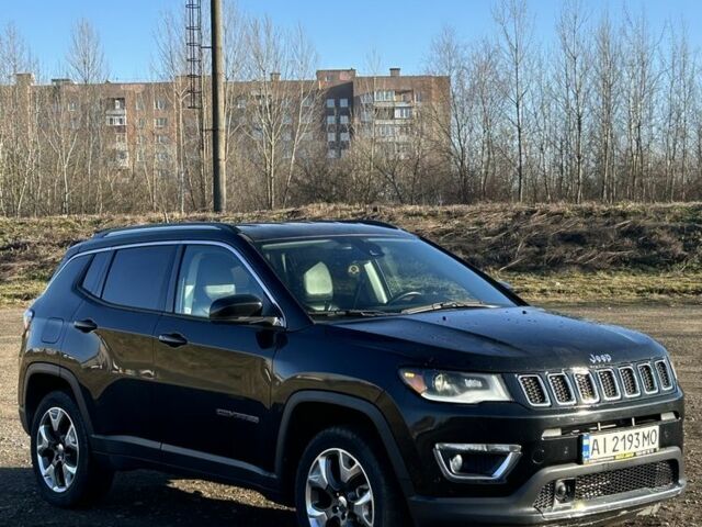 Черный Джип Компас, объемом двигателя 2.4 л и пробегом 94 тыс. км за 18000 $, фото 1 на Automoto.ua
