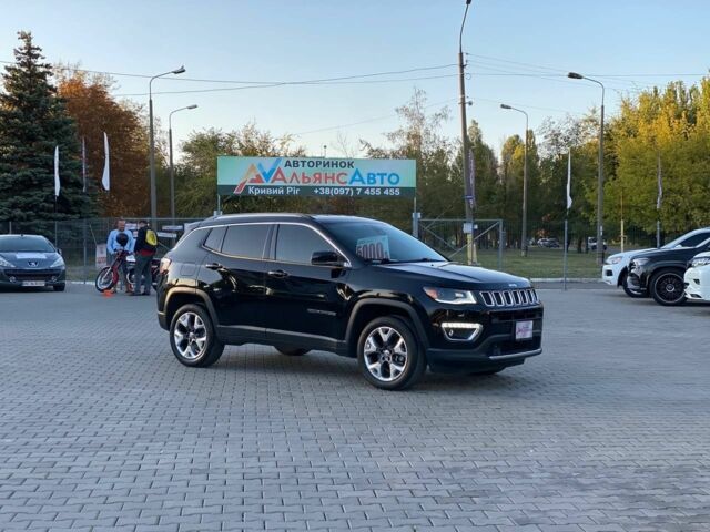 Черный Джип Компас, объемом двигателя 2.4 л и пробегом 155 тыс. км за 14800 $, фото 1 на Automoto.ua