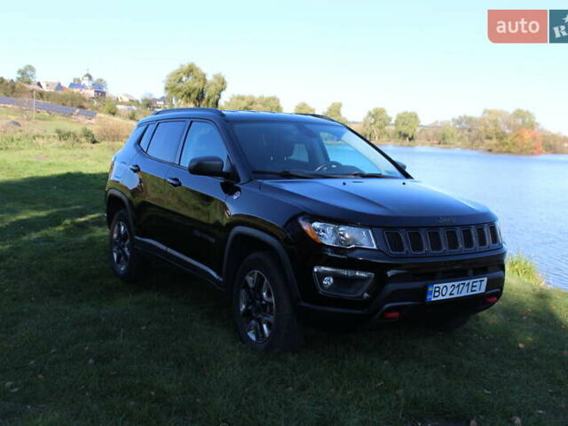 Черный Джип Компас, объемом двигателя 2.36 л и пробегом 164 тыс. км за 14700 $, фото 1 на Automoto.ua