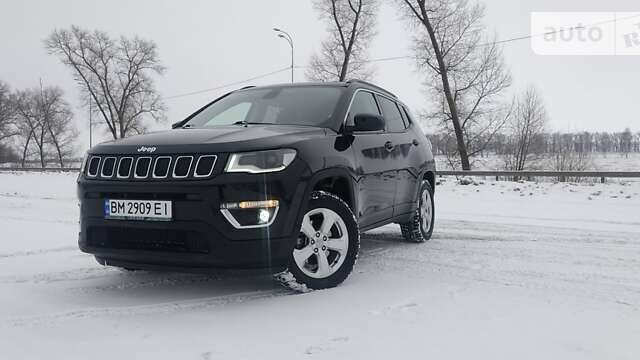 Чорний Джип Compass, об'ємом двигуна 0 л та пробігом 72 тис. км за 16900 $, фото 1 на Automoto.ua