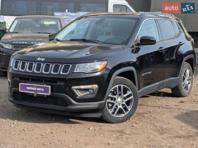 Черный Джип Компас, объемом двигателя 2.36 л и пробегом 48 тыс. км за 16200 $, фото 1 на Automoto.ua