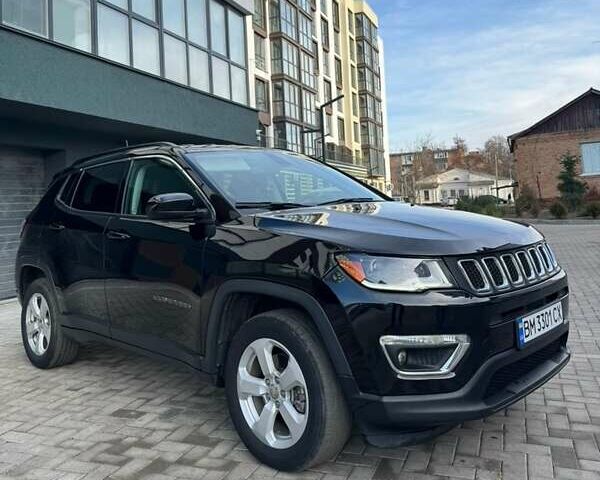 Черный Джип Компас, объемом двигателя 2.36 л и пробегом 20 тыс. км за 16999 $, фото 1 на Automoto.ua