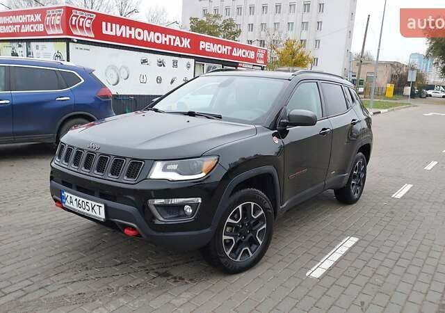 Черный Джип Компас, объемом двигателя 2.36 л и пробегом 59 тыс. км за 21500 $, фото 1 на Automoto.ua