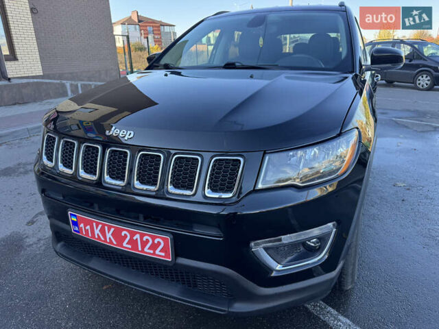Чорний Джип Compass, об'ємом двигуна 2.4 л та пробігом 64 тис. км за 14800 $, фото 1 на Automoto.ua