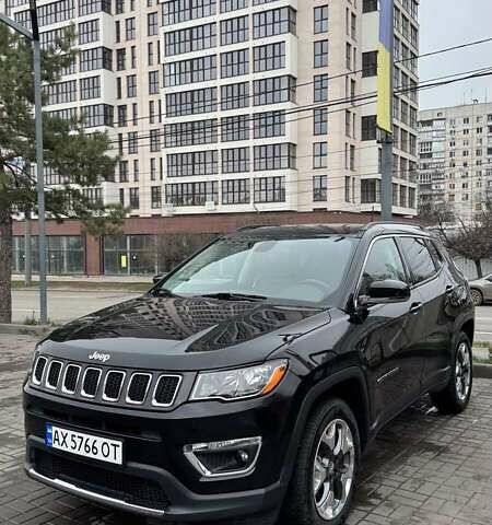Черный Джип Компас, объемом двигателя 2.36 л и пробегом 76 тыс. км за 17700 $, фото 1 на Automoto.ua