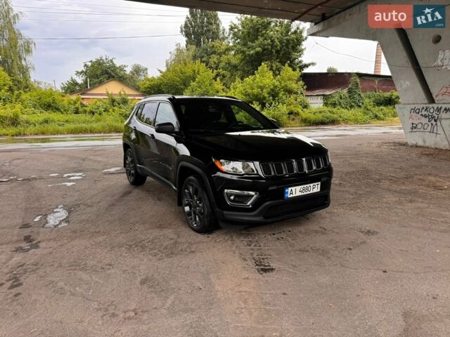Черный Джип Компас, объемом двигателя 2.36 л и пробегом 80 тыс. км за 17400 $, фото 1 на Automoto.ua