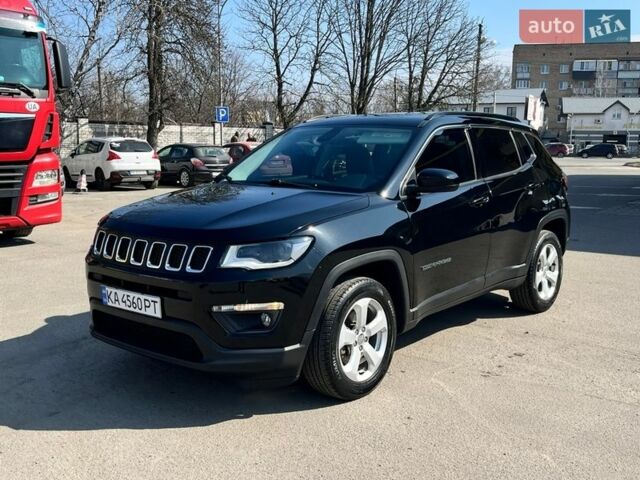Черный Джип Компас, объемом двигателя 2.36 л и пробегом 100 тыс. км за 16500 $, фото 1 на Automoto.ua