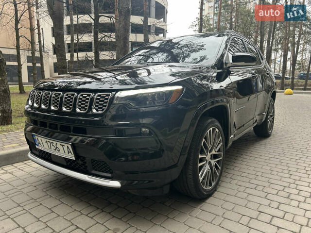 Черный Джип Компас, объемом двигателя 2.36 л и пробегом 32 тыс. км за 23300 $, фото 1 на Automoto.ua
