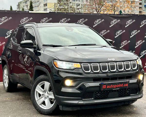 Черный Джип Компас, объемом двигателя 2.36 л и пробегом 39 тыс. км за 18700 $, фото 1 на Automoto.ua