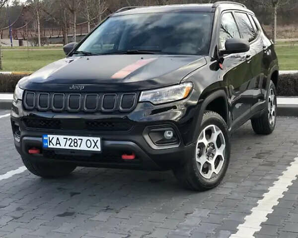 Черный Джип Компас, объемом двигателя 2.36 л и пробегом 26 тыс. км за 21000 $, фото 1 на Automoto.ua