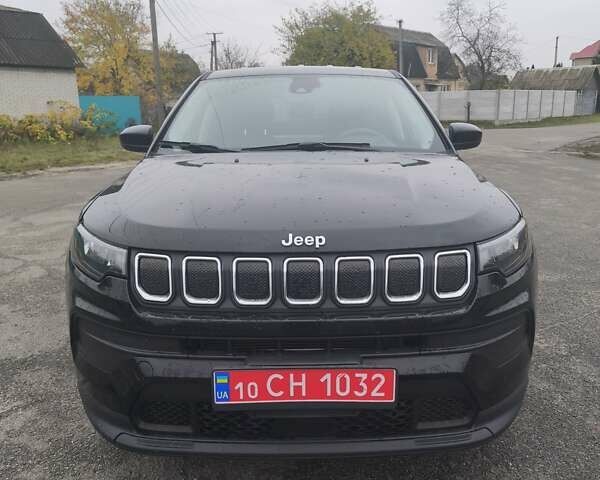 Черный Джип Компас, объемом двигателя 2.36 л и пробегом 2 тыс. км за 20500 $, фото 1 на Automoto.ua