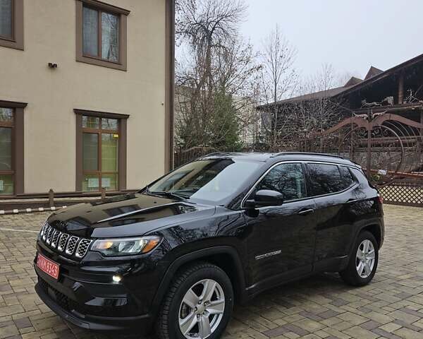 Черный Джип Компас, объемом двигателя 2.36 л и пробегом 45 тыс. км за 17999 $, фото 1 на Automoto.ua