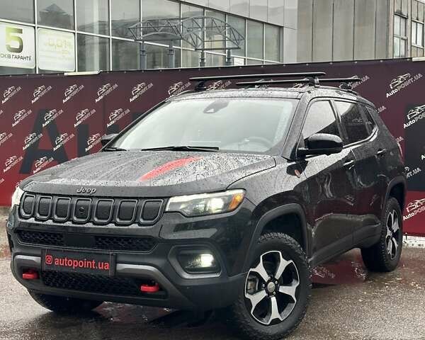 Джип Компас 2022 в Сумах на Automoto.ua Черный Джип Компас, объемом двигателя 2.4 л и пробегом 25 тыс. км за 23700 $, фото 1 на Automoto.ua