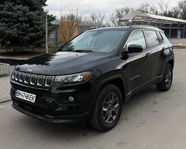 Черный Джип Компас, объемом двигателя 1.5 л и пробегом 76 тыс. км за 18100 $, фото 1 на Automoto.ua