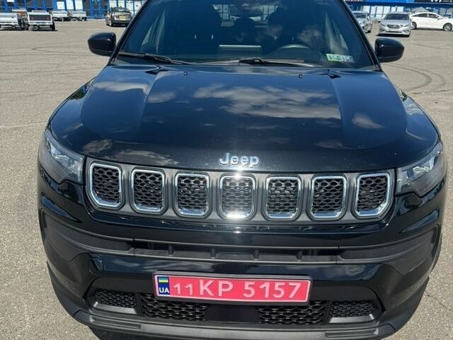 Черный Джип Компас, объемом двигателя 2 л и пробегом 65 тыс. км за 18800 $, фото 1 на Automoto.ua