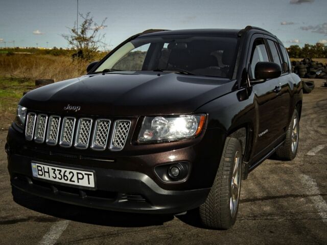 Коричневый Джип Компас, объемом двигателя 2.4 л и пробегом 163 тыс. км за 10300 $, фото 1 на Automoto.ua