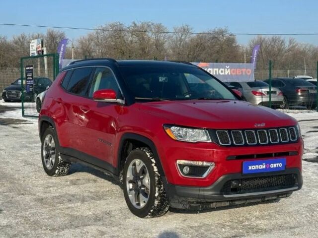 Червоний Джип Compass, об'ємом двигуна 2.4 л та пробігом 99 тис. км за 16000 $, фото 1 на Automoto.ua