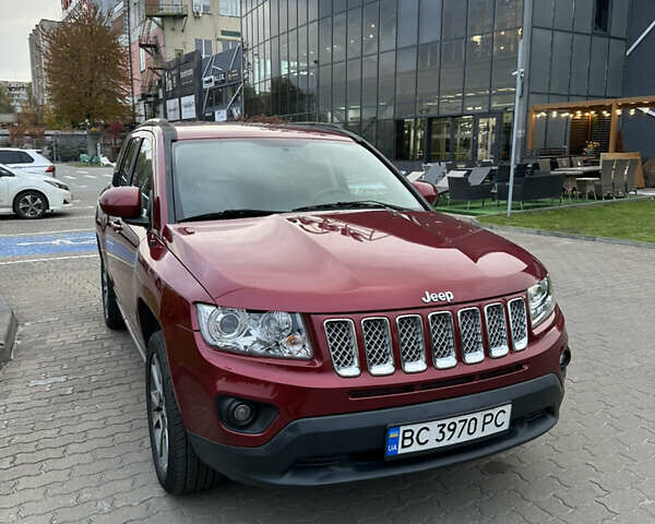 Джип Компас 2014 в Львове на Automoto.ua Красный Джип Компас, объемом двигателя 2.4 л и пробегом 199 тыс. км за 10900 $, фото 1 на Automoto.ua