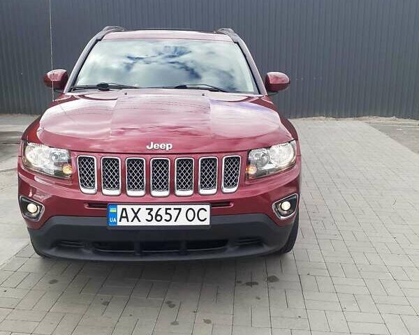 Червоний Джип Compass, об'ємом двигуна 2.4 л та пробігом 62 тис. км за 12400 $, фото 1 на Automoto.ua