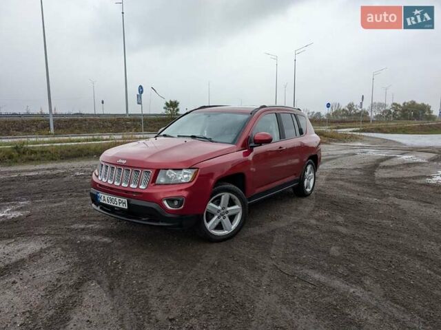 Джип Compass 2014 у Києві на Automoto.ua Червоний Джип Compass, об'ємом двигуна 2 л та пробігом 202 тис. км за 9999 $, фото 1 на Automoto.ua