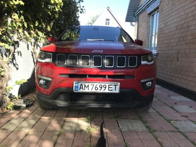 Красный Джип Компас, объемом двигателя 2.4 л и пробегом 100 тыс. км за 14754 $, фото 1 на Automoto.ua