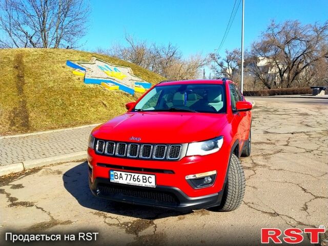 Червоний Джип Compass, об'ємом двигуна 2.4 л та пробігом 101 тис. км за 18500 $, фото 1 на Automoto.ua
