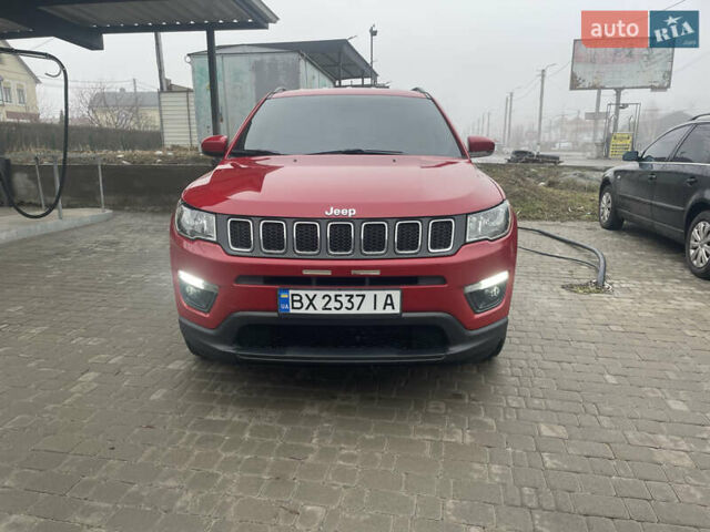 Красный Джип Компас, объемом двигателя 2.4 л и пробегом 119 тыс. км за 15700 $, фото 1 на Automoto.ua