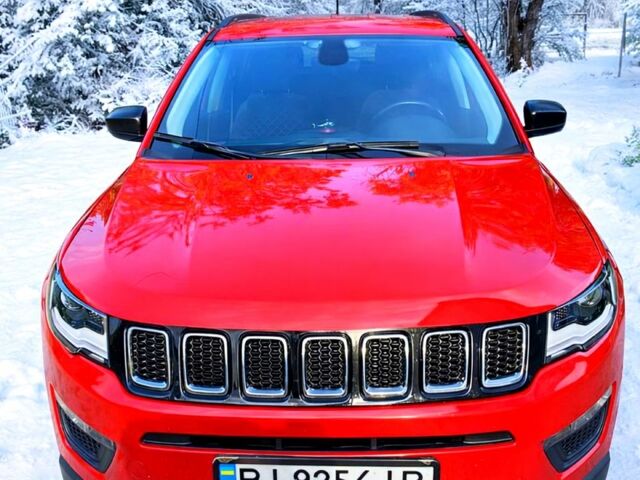 Червоний Джип Compass, об'ємом двигуна 2.4 л та пробігом 122 тис. км за 13000 $, фото 1 на Automoto.ua