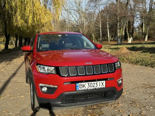 Червоний Джип Compass, об'ємом двигуна 2.4 л та пробігом 111 тис. км за 13700 $, фото 1 на Automoto.ua
