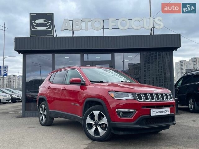 Червоний Джип Compass, об'ємом двигуна 2.4 л та пробігом 128 тис. км за 14990 $, фото 1 на Automoto.ua