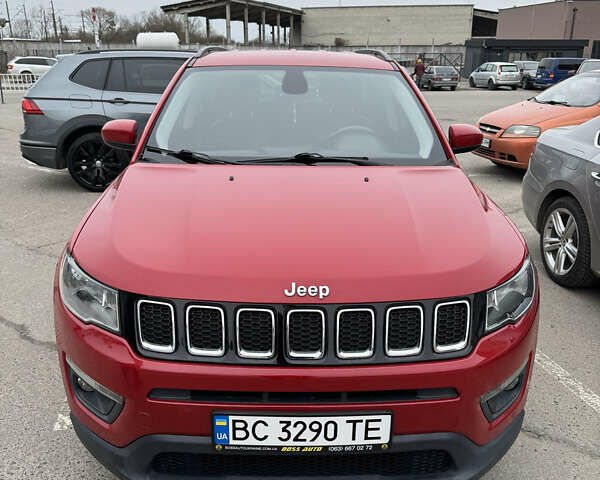 Красный Джип Компас, объемом двигателя 2.36 л и пробегом 126 тыс. км за 16200 $, фото 1 на Automoto.ua