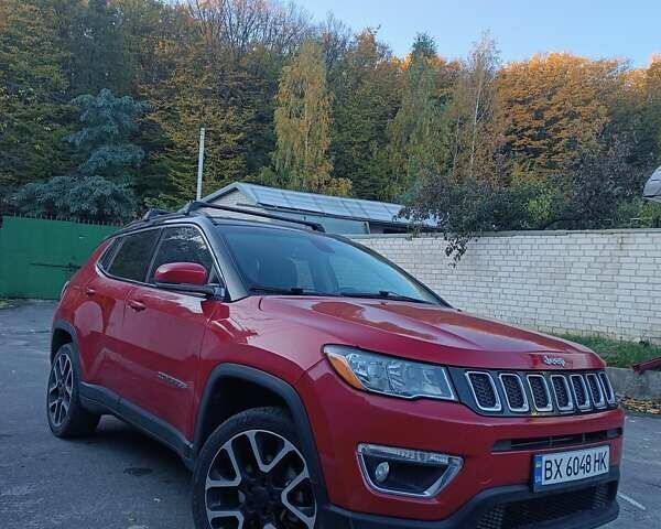 Красный Джип Компас, объемом двигателя 2.36 л и пробегом 98 тыс. км за 14800 $, фото 1 на Automoto.ua