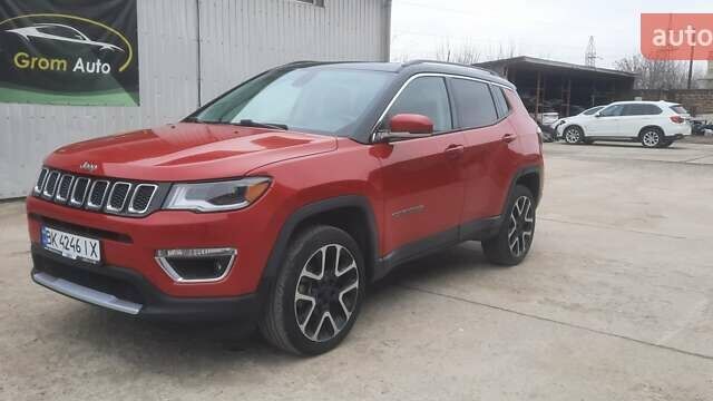 Красный Джип Компас, объемом двигателя 2.36 л и пробегом 150 тыс. км за 13800 $, фото 1 на Automoto.ua