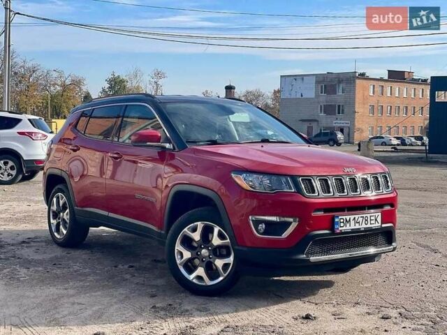 Червоний Джип Compass, об'ємом двигуна 2.36 л та пробігом 118 тис. км за 16550 $, фото 1 на Automoto.ua