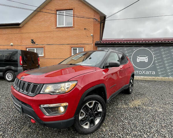 Красный Джип Компас, объемом двигателя 2.36 л и пробегом 142 тыс. км за 14500 $, фото 1 на Automoto.ua