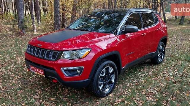 Джип Compass 2018 у Дубно на Automoto.ua Червоний Джип Compass, об'ємом двигуна 2.4 л та пробігом 180 тис. км за 13300 $, фото 1 на Automoto.ua
