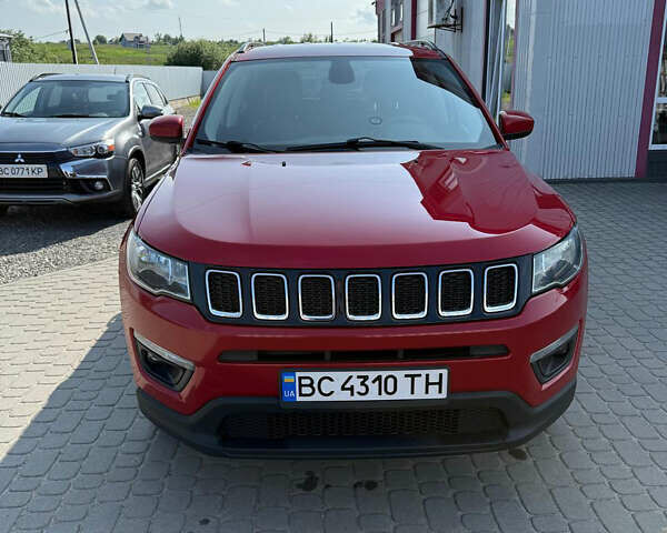 Красный Джип Компас, объемом двигателя 2.36 л и пробегом 120 тыс. км за 14000 $, фото 1 на Automoto.ua