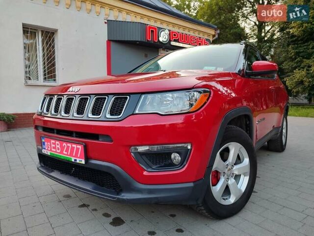 Червоний Джип Compass, об'ємом двигуна 2.4 л та пробігом 149 тис. км за 13700 $, фото 1 на Automoto.ua