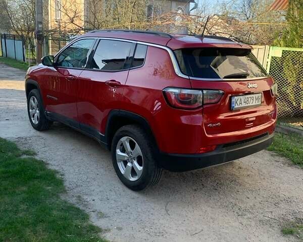 Красный Джип Компас, объемом двигателя 2.36 л и пробегом 78 тыс. км за 19000 $, фото 1 на Automoto.ua