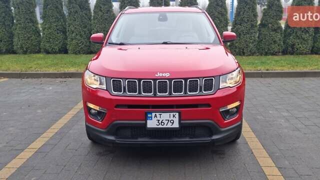 Красный Джип Компас, объемом двигателя 2.36 л и пробегом 147 тыс. км за 15550 $, фото 1 на Automoto.ua