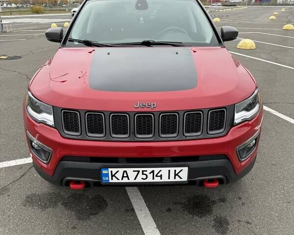 Красный Джип Компас, объемом двигателя 2.36 л и пробегом 62 тыс. км за 20000 $, фото 1 на Automoto.ua