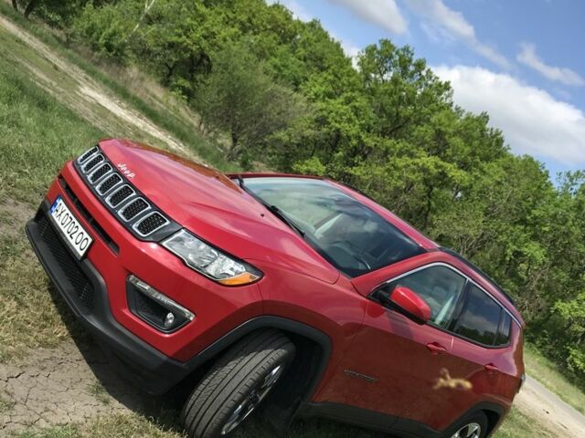 Джип Компас 2019 в Синельниковом на Automoto.ua Красный Джип Компас, объемом двигателя 2.4 л и пробегом 74 тыс. км за 16400 $, фото 1 на Automoto.ua