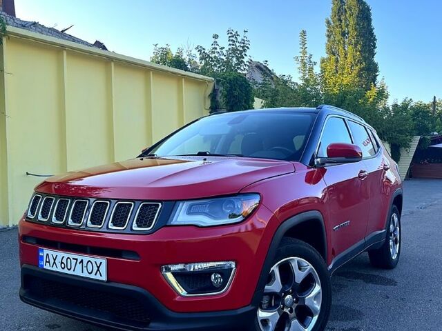 Червоний Джип Compass, об'ємом двигуна 2.4 л та пробігом 87 тис. км за 16200 $, фото 1 на Automoto.ua