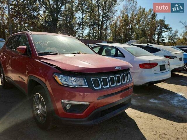 Красный Джип Компас, объемом двигателя 2.4 л и пробегом 73 тыс. км за 8000 $, фото 1 на Automoto.ua