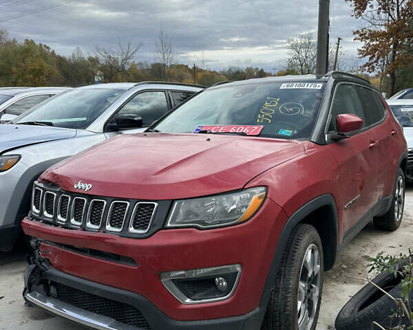 Красный Джип Компас, объемом двигателя 2.4 л и пробегом 78 тыс. км за 11600 $, фото 1 на Automoto.ua