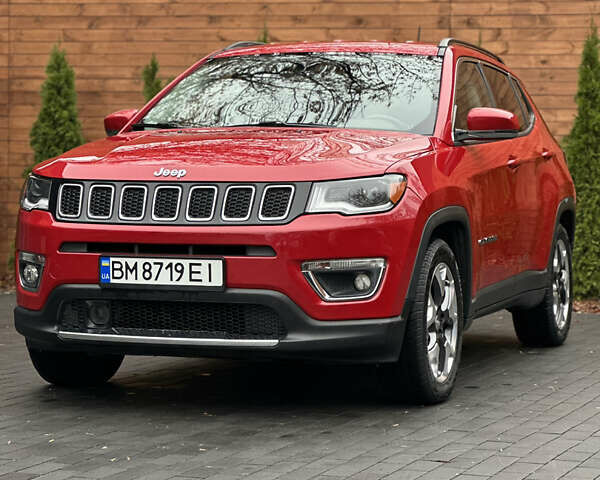 Красный Джип Компас, объемом двигателя 2.36 л и пробегом 142 тыс. км за 14300 $, фото 1 на Automoto.ua