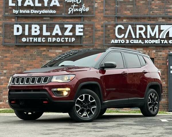 Красный Джип Компас, объемом двигателя 2.36 л и пробегом 198 тыс. км за 14900 $, фото 1 на Automoto.ua