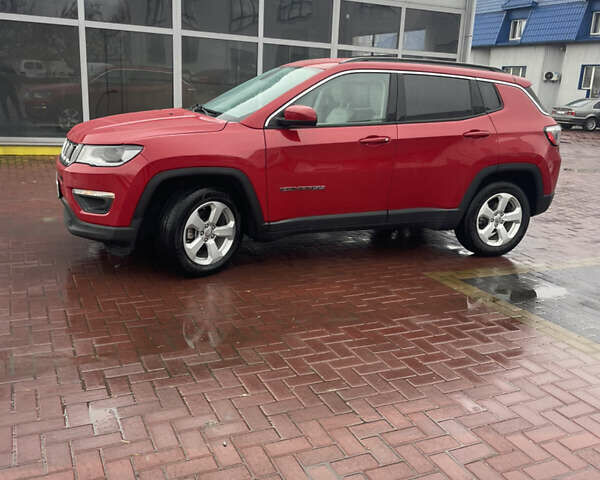 Красный Джип Компас, объемом двигателя 2.36 л и пробегом 96 тыс. км за 13900 $, фото 1 на Automoto.ua