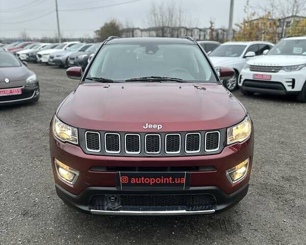 Красный Джип Компас, объемом двигателя 2.4 л и пробегом 62 тыс. км за 20500 $, фото 1 на Automoto.ua